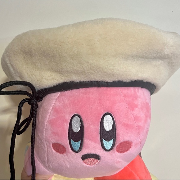 Cream fur beret with adjustable strap - Picture 4 of 8